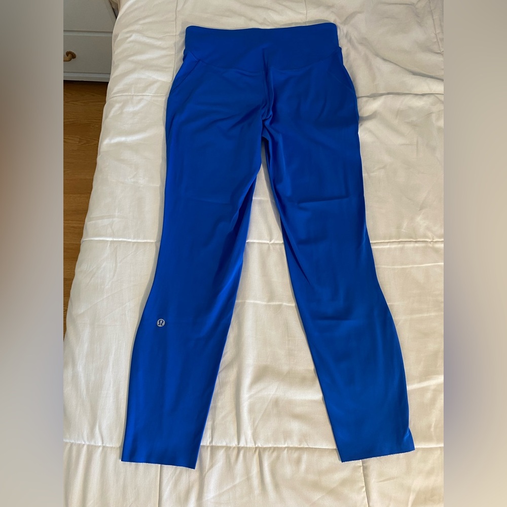 Electric Blue Training Leggings lululemon athletica
